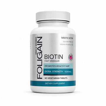 FOLIGAIN® Biotin Supplement For Healthier-Looking Hair (Fast Dissolve)