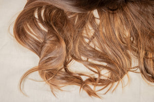 a close up of a woman