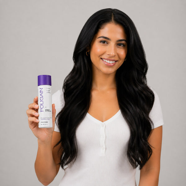 FOLIGAIN Triple Action Conditioner For Thinning Hair For Women with 2% TRIOXIDIL® - FOLIGAIN EUROPE