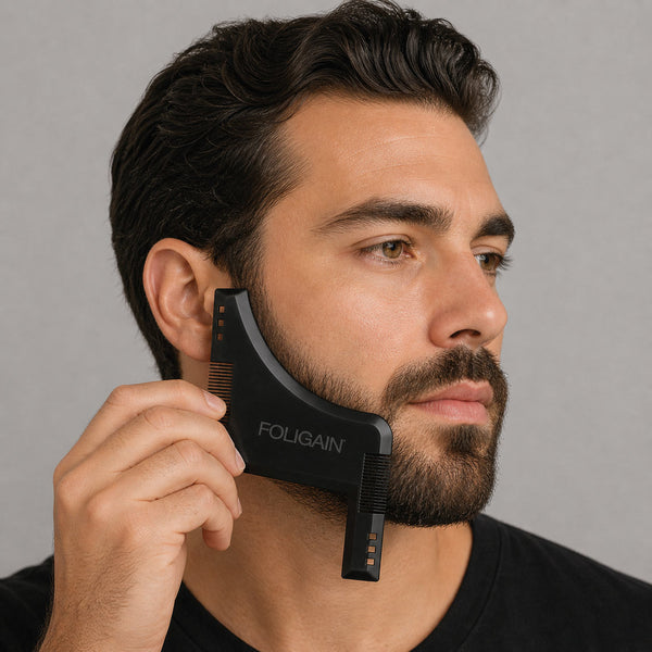 FOLIGAIN® Beard Shaping Tool For All Beard Styles - FOLIGAIN EUROPE