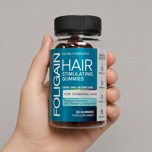 FOLIGAIN® Hair Stimulating Gummies 60 Count - FOLIGAIN EUROPE