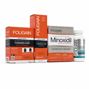 FOLIGAIN® Mens's Hair Regrowth Kit - FOLIGAIN EUROPE