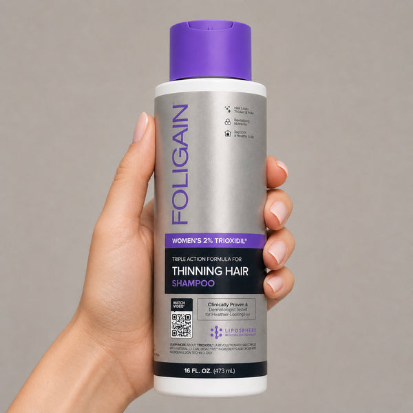 FOLIGAIN® Triple Action Conditioner For Thinning Hair For Women with 2% TRIOXIDIL® 473ml - FOLIGAIN EUROPE