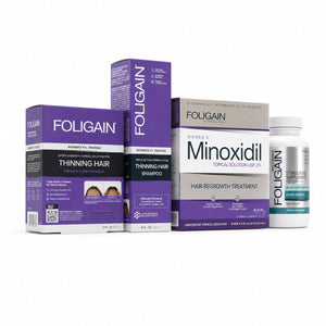 FOLIGAIN® Women's Hair Regrowth Kit - FOLIGAIN EUROPE